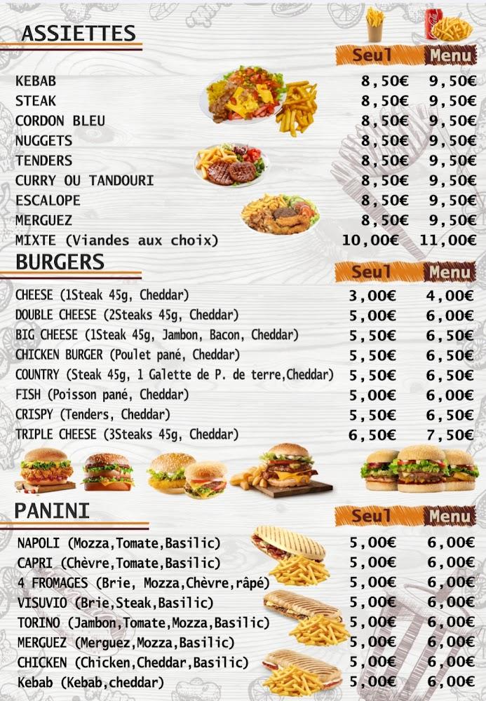 Au P'tit Creux Malesherbe - Menu Image 3